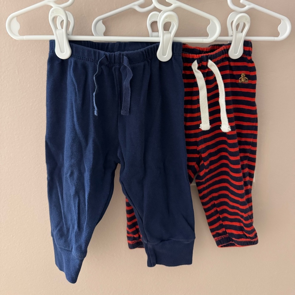 6-12 months- GAP Kids Navy Joggers